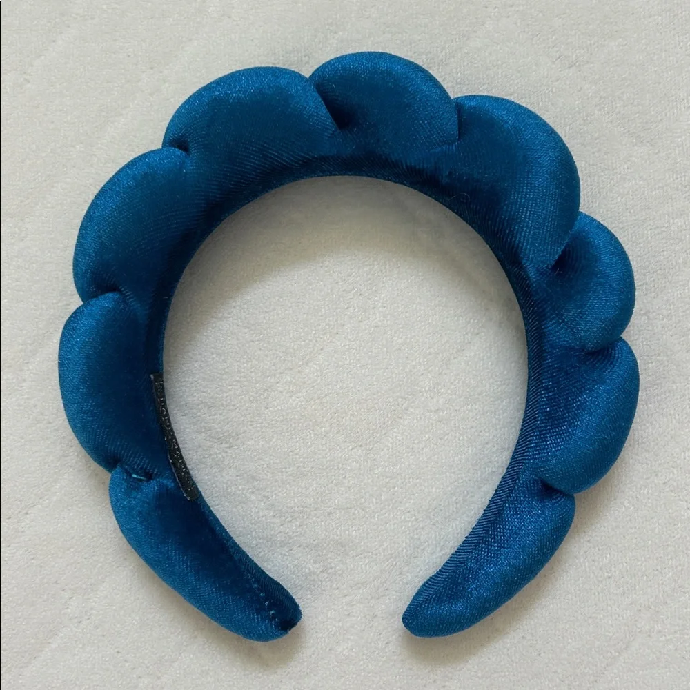 Blue Padded Cloud Style Girl Headband